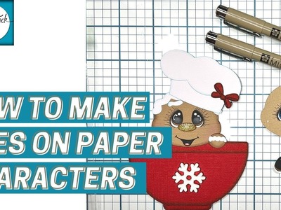 How to Make Eyes on Paper Characters