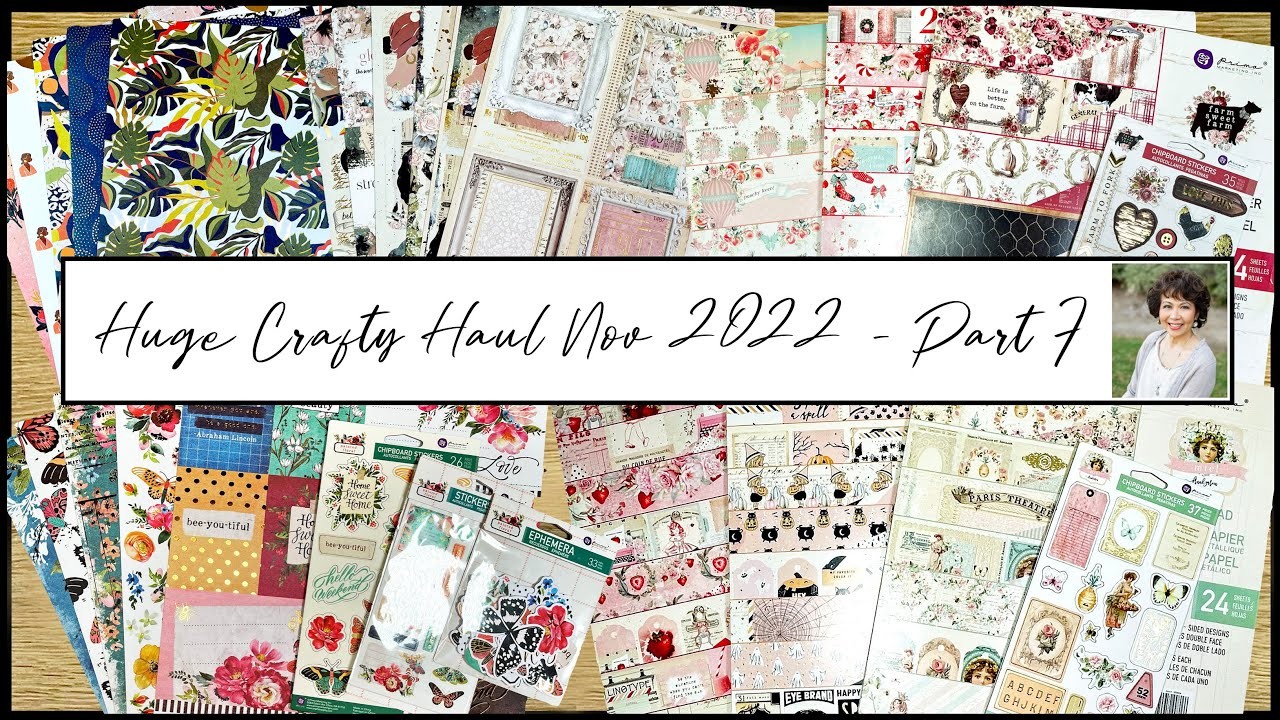 Huge Crafty Haul Part 7 | Nov 2022 | Prima