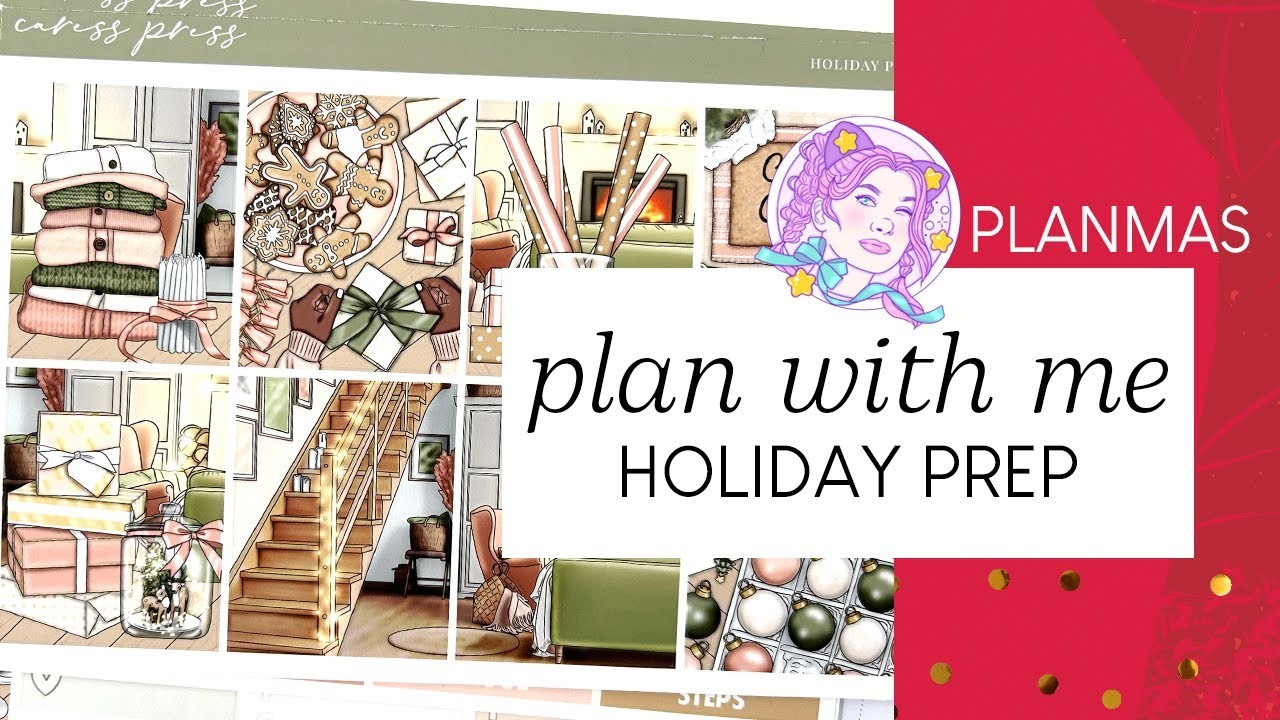 Plan With Me ☆ Holiday Prep (Caress Press)