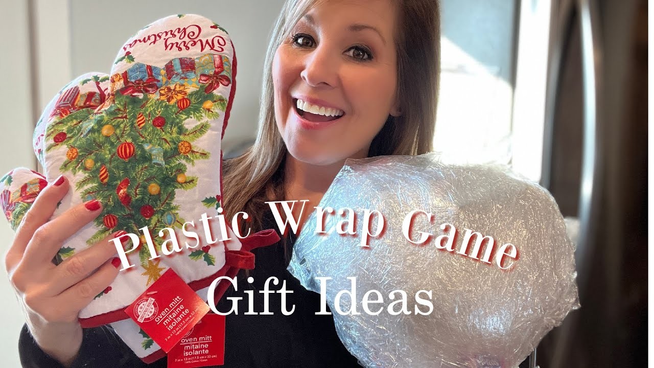 Plastic Wrap Game | With Oven Mitts | GIFT IDEAS ????