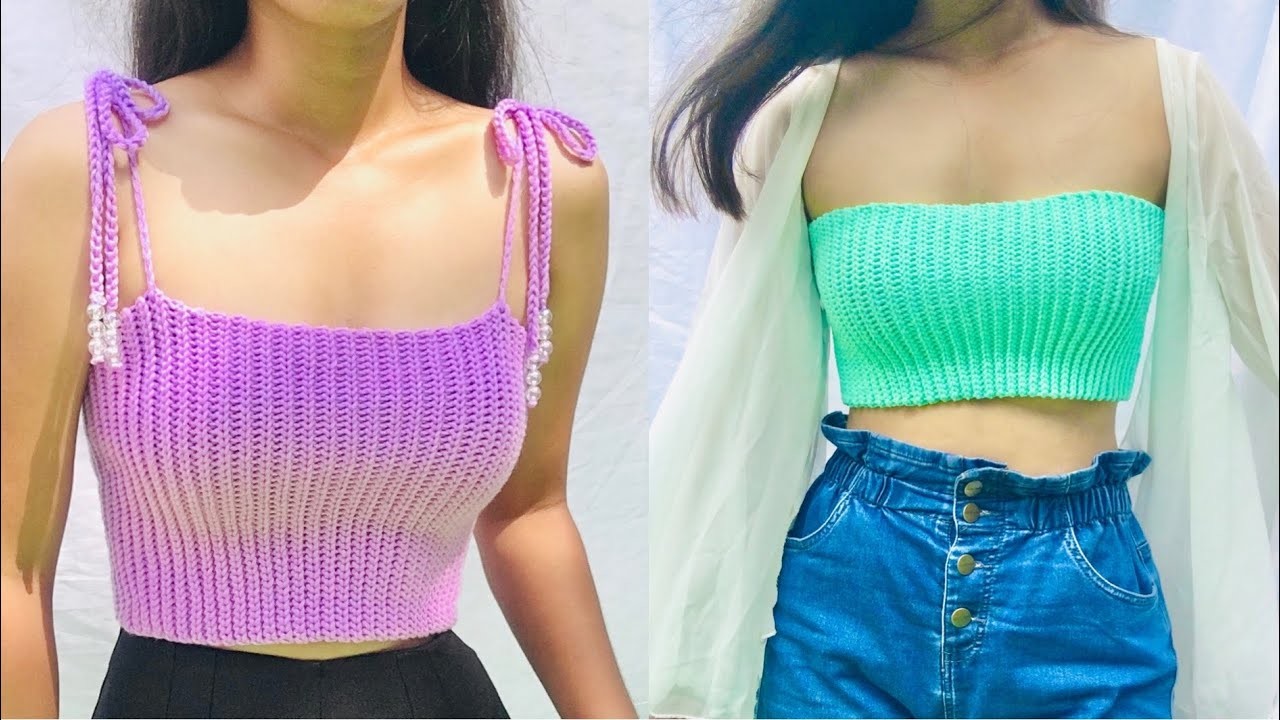 SIMPLE AND EASY KNIT LOOK CROCHET TOP | Aerwyna top | for all sizes