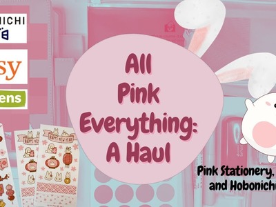 The Pink Haul | Hobonichi, Stationery & Stickers