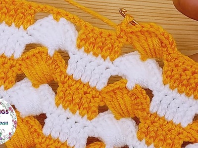 Very easy crochet vest,blanket knitting model making.Tığ işi battaniye ve yelekler için örgü modeli