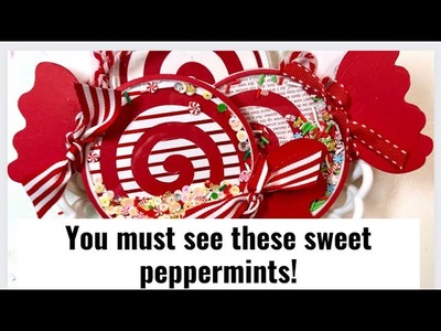 YOU MUST SEE HOW TO MAKE THESE SWEET PEPPERMINTS! SO CUTE! CRAFTS WITH MY GRANDSON KANE!