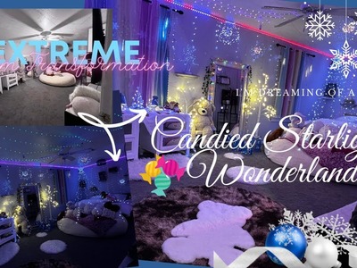 2022 ULTIMATE CHRISTMAS ROOM MAKEOVER❄️✨| Cozy Kornerz: Candied Starlight Wonderland Transformation????
