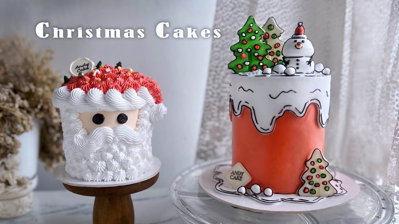 Christmas Comic Cake Decorating Ideas | Xmas Santa Claus Cake Tutorials | Amazing Cake Designs