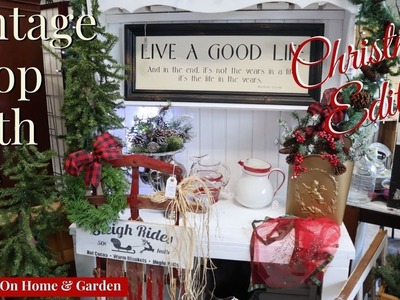 Christmas Shop With Me Vintage and Haul @ The Old Red Barn, Geneva, Florida