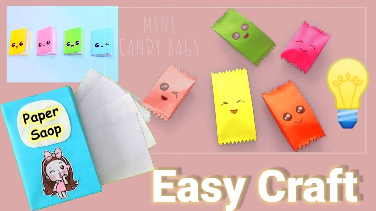 Cute and easy craft ideas for kids #paper craft #mini things #paper orgami