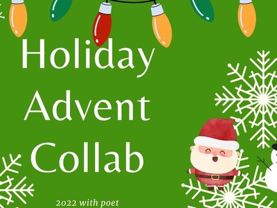 Holiday Advent collab #14 #holidayadventcollab #comfycozycolorwithpoet