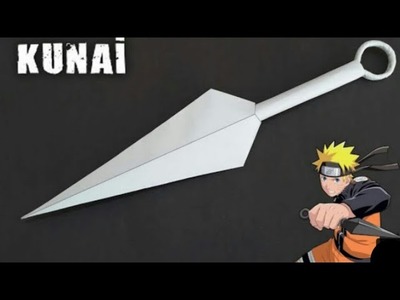 How to make a paper Kunai (easy way step by step)
