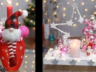 LUXURY Diy Christmas Centerpiece Decorations Ideas to the Table
