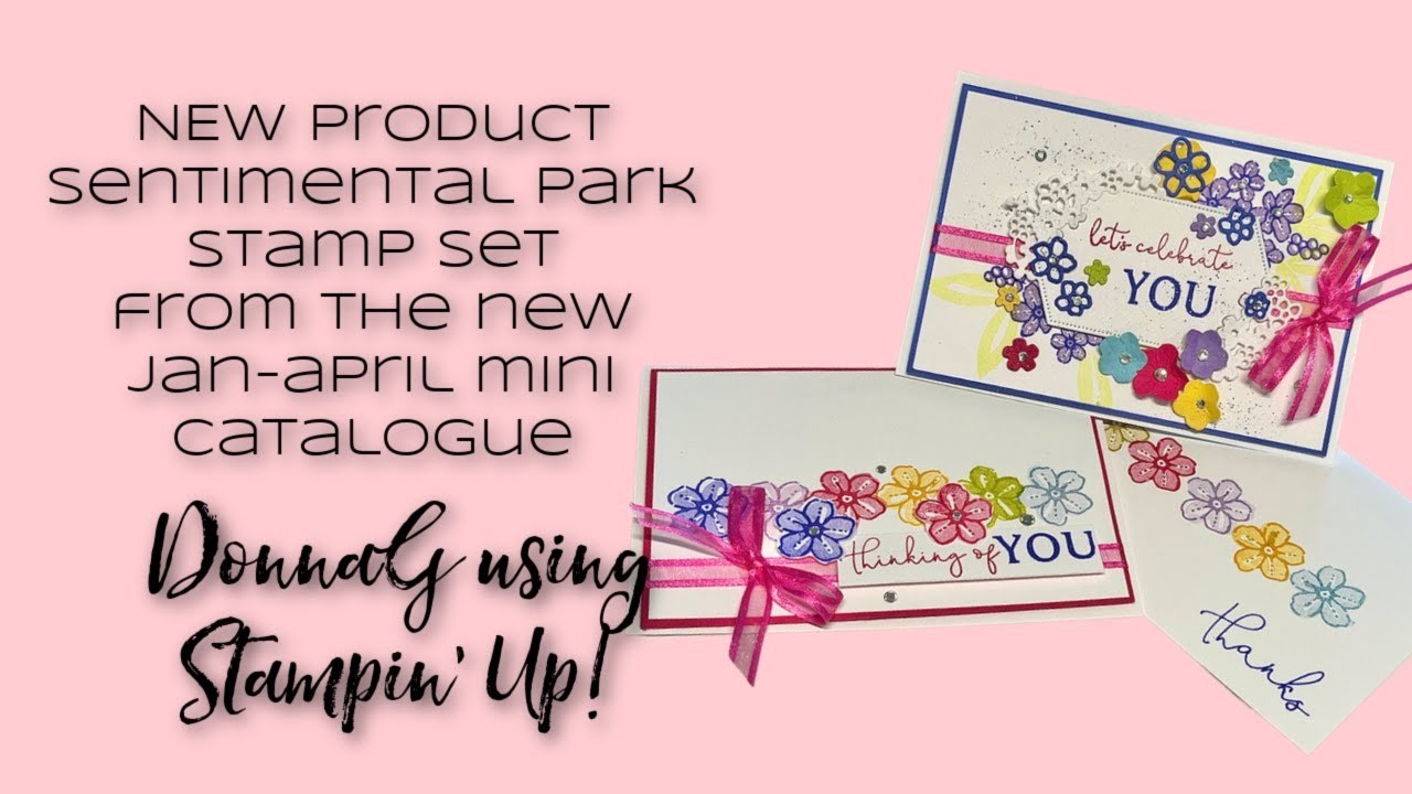 NEW PRODUCT Sentimental Park Bundle 1 Card Stepped up twice#simplestamping Stampin' Up!  Stamping…