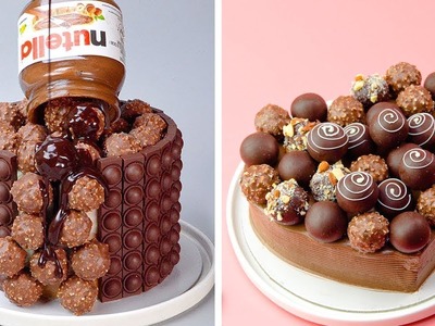 Oddly Satisfying Buttercream Cake | Amazing Creative Cake Decorating Tutorials Ideas