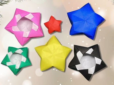 【Origami】Star box｜Paper craft art