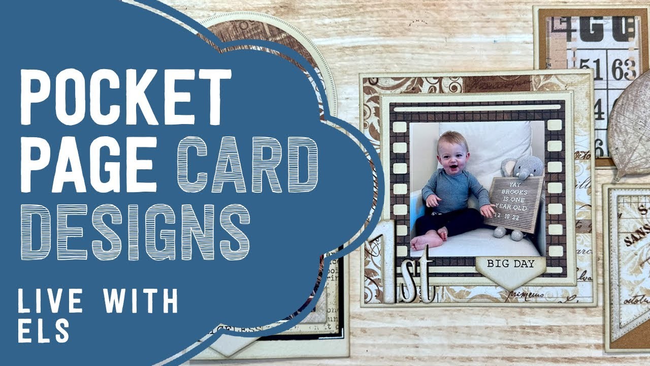 Pocket Page Filler Cards! | LIVE with Els