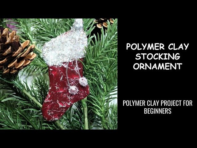 Polymer Clay Ornament DIY - How To Make An Ornament