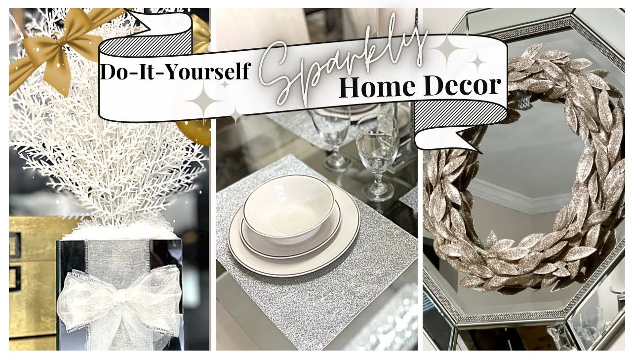 Sparkly DOLLAR TREE Home Decor You’ll Want To Display ALL Year || Seasonal DIYs for Beginners