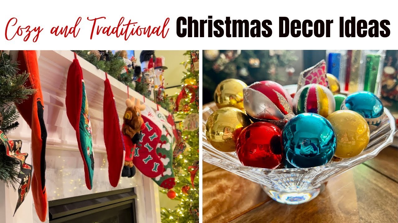 ????TRADITIONAL CHRISTMAS LIVING ROOM DECOR IDEAS || HOLIDAY DECOR IDEAS @JacquelineMarieLiving