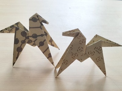 Tutorial Origami Kuda Mudah || Easy Horse Origami Paper Craft