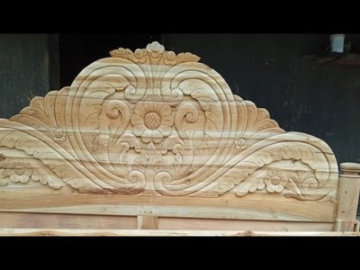 Wood carving Palang￼ Bed￼ 2.Design￼￼