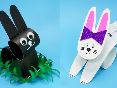 6 easy paper rabbit | Christmas paper crafts 2023