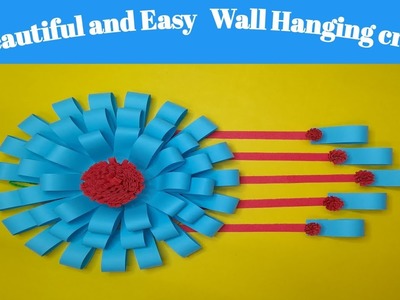 Beautiful and Easy Paper Wall Hanging.Paper Craft For Home Decoration. Home Decor. Wall Decor