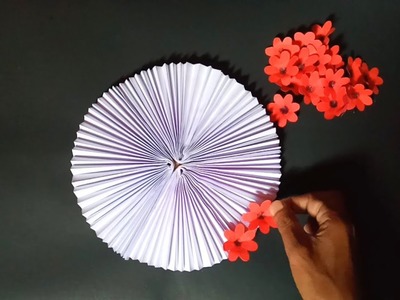 Beautiful Flower Wall Hanging | Paper Craft For Home Decoration | Paper Wall Hanging |DIY Wall Decor