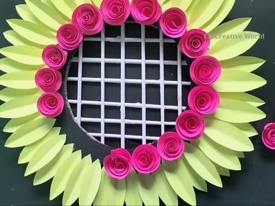 Cardboard craft. DIY craft. Paper craft.Wall Hanging craft Ideas @eticreativeworld7094