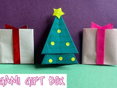 DIY MINI PAPER GIFT BOX. Paper Craft. Easy Origami Gift Box DIY. Paper Crafts Easy. Gift Ideas