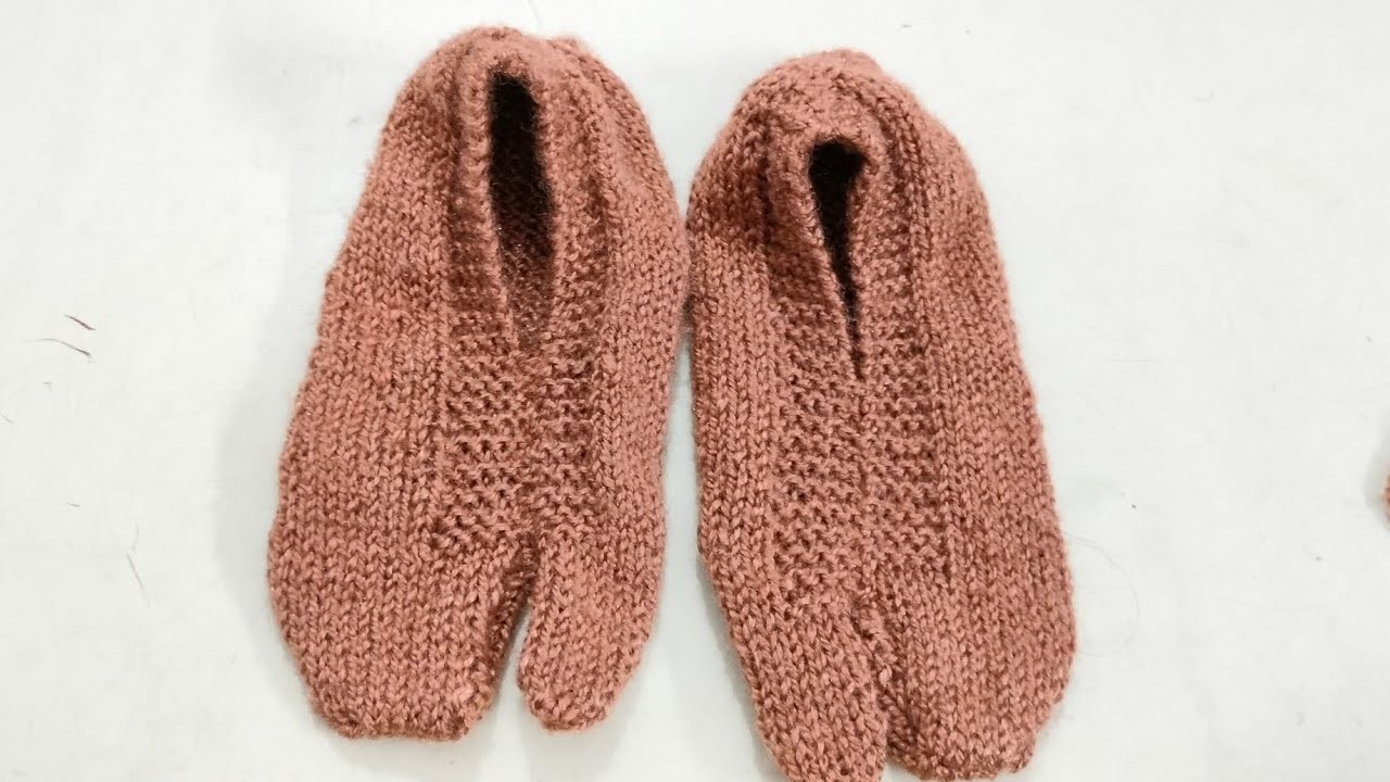 Easy design for Knitting Woollen Socks