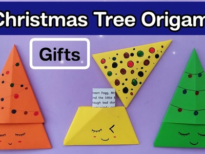 Easy Origami Christmas tree|Diy Christmas Gift ideas ????????????