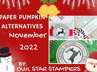 From the North Pole Paper Pumpkin Alternative Ideas | November 2022