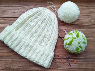 How to make a Pom Pom for a hat? Instruction for beginners