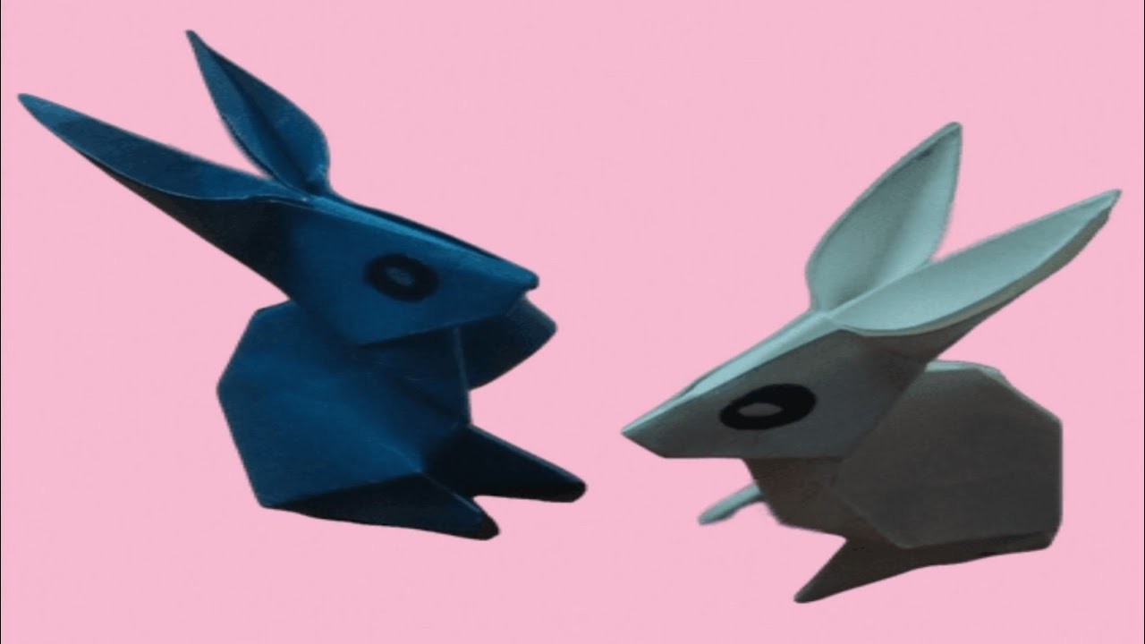 How to make easy paper rabbit???????????? || Origami paper crafts || origami crafts????????
