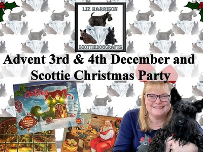 Not Diamond Painting | Crafting Advent Calendar |  December 3rd & 4th | Scottie Dog Party