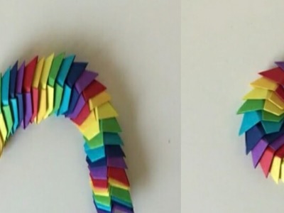 Origami paper crafts ice cream cone tutorial easy!!Rainbow friends roblox make lankybox