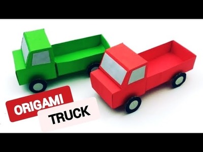 Paper Truck | How to make Toy Truck For Kids | Paper Craft For Kids | Origami Paper Toy