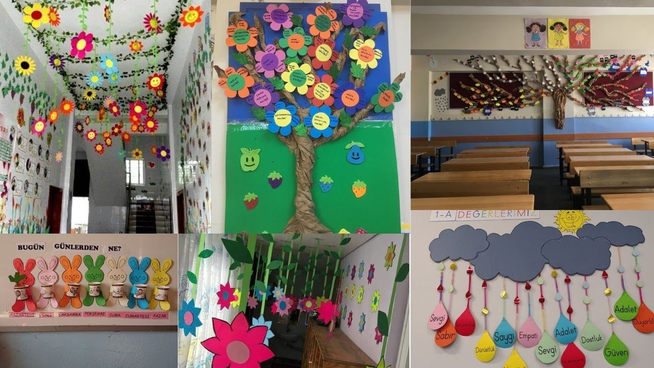 Preschool decoration ideas.Classroom decoration design.wall decoration Craft.door decoration ideas