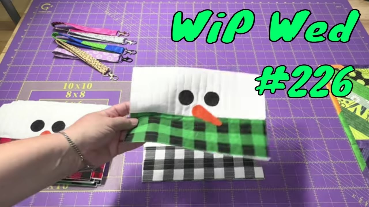 WiP It Wednesday #226 Let's Build a Snowman