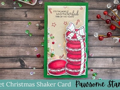 A Sweet Christmas Shaker Card