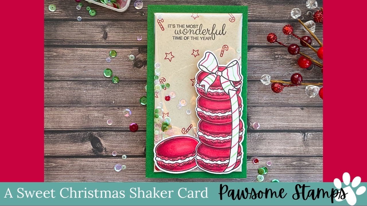 A Sweet Christmas Shaker Card