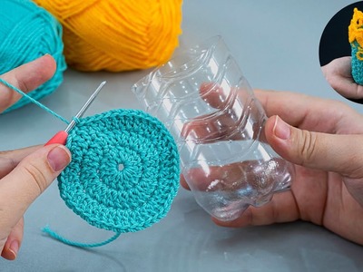 All you need is a plastic bottle and a hook - an amazing idea for a gift!