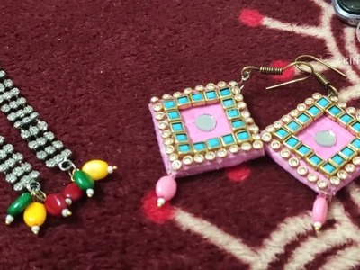 #best#diycrafts #crafteraditi #inspiration #earrings #like #share #subscribetomychannel