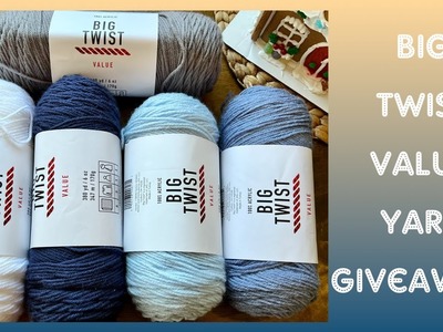 ???? Big Twist Value Yarn Giveaway + WIP Wednesday Crochet Gifts Chat