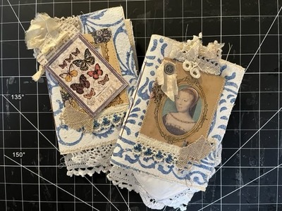 Easy Double Sided Tag With Lace Topper