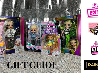Holiday Doll Gift Guide: Barbie Extra Mini | LOL OMG Tween | Rainbow JR High | Dream Ella Mini