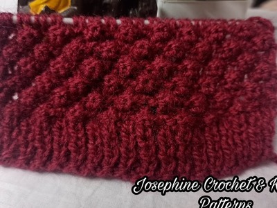 How to knit Raspberry Pattern Very Easy for Beginners ????????