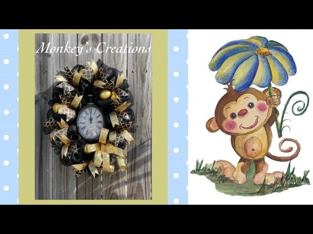 How to Make a New Year's Wreath | Easy DIY Holiday Wreath | Decor Wreath | Live Replay