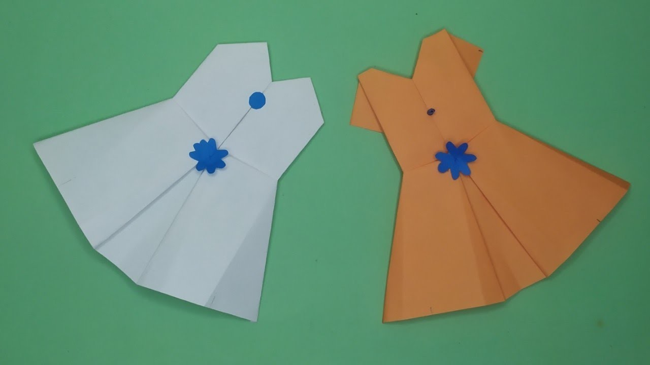 HOW TO MAKE A PAPER DRESS || EASY TUTORIAL  2023 #JT165