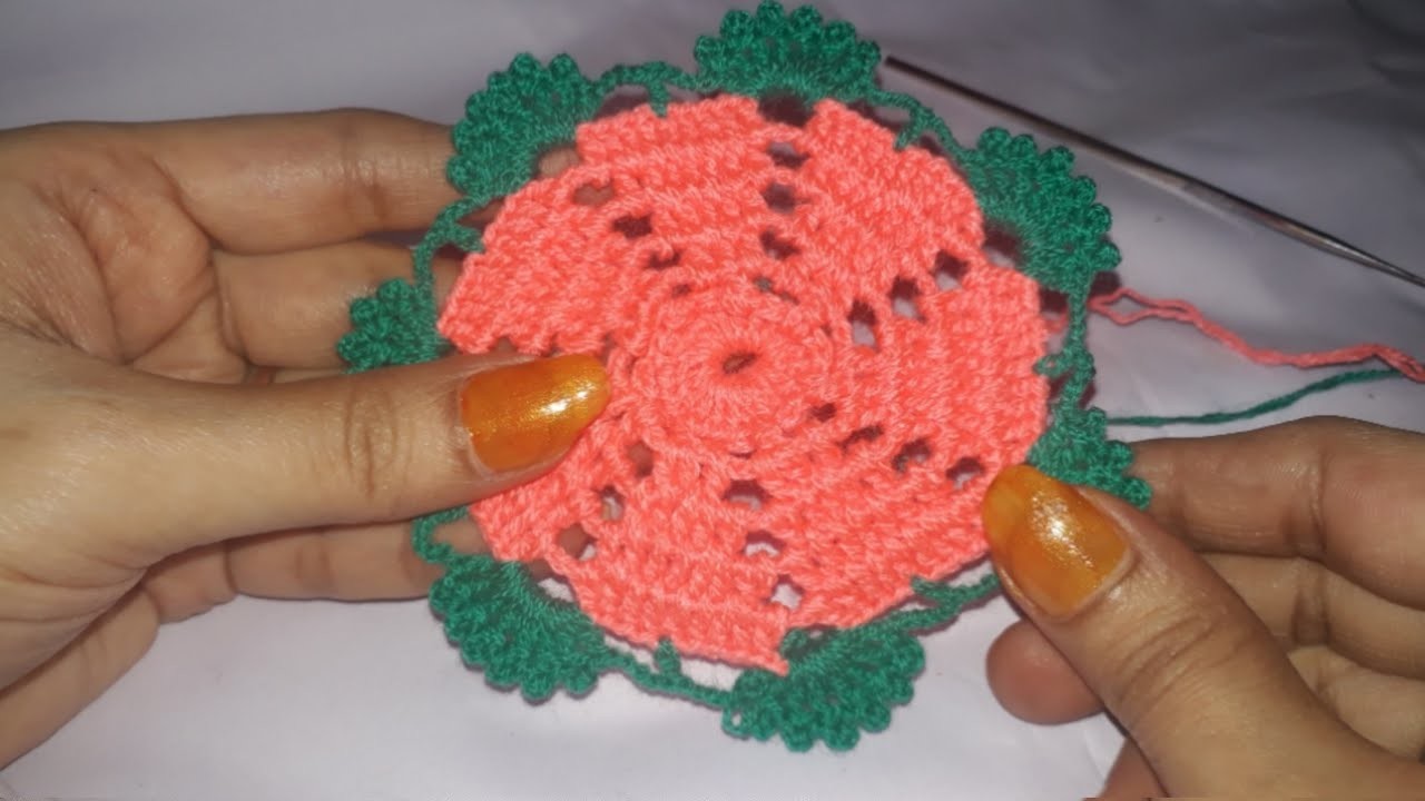 How to make crochet thalposh tutorial || crochet new thalposh designs 2022# crochet hand work #